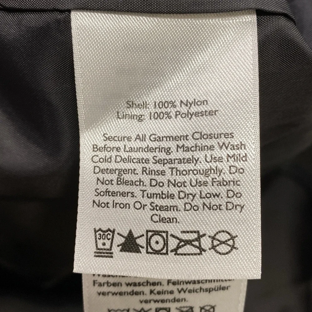 Eddie Bauer 100% Nylon Tan Vest Men's TL Large Tall‎ Multi Pocket Travel Fishing